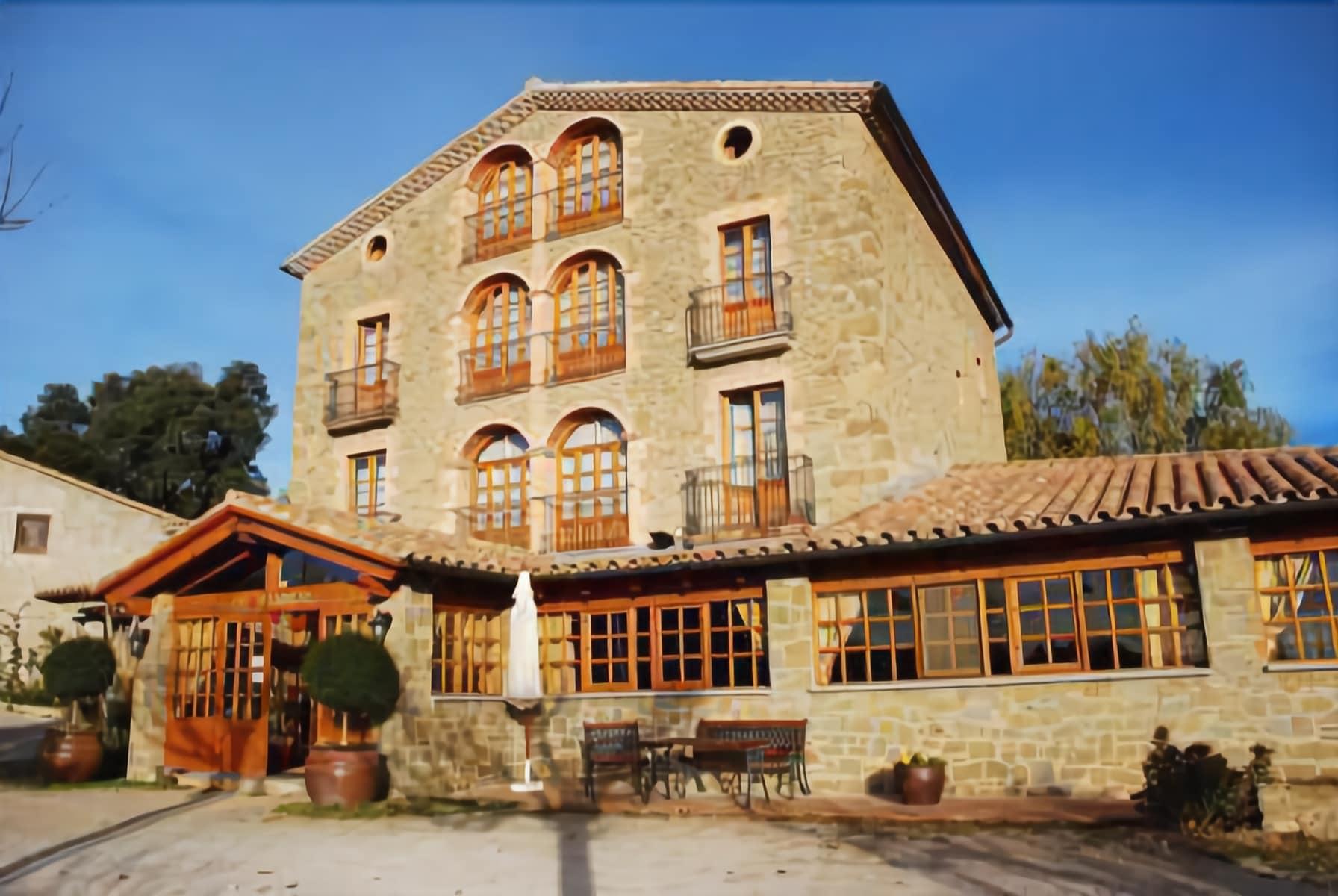 Hotel Cal Majoral Espunyola Exterior foto